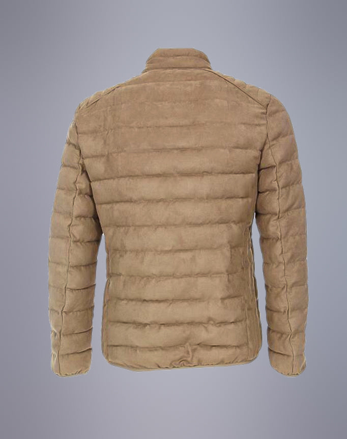 Casa-Moda quilted outdoor jacket  (Suede Beige) - 513712100 / 651