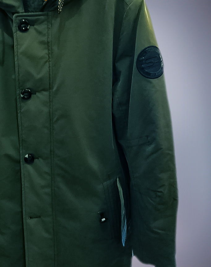 Animal free -S4 ICEBREAKER modern winter jacket. (Khaki)